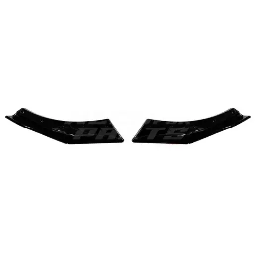 Rear Side Splitters For Volkswagen Polo 6 (Hatchback) (2021-present) Facelift GTI Only – Sport Look, Gloss Black