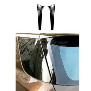 Rear Side Spoiler Voor Mercedes GLE W166 – AMG Look, Hoogglans Zwart