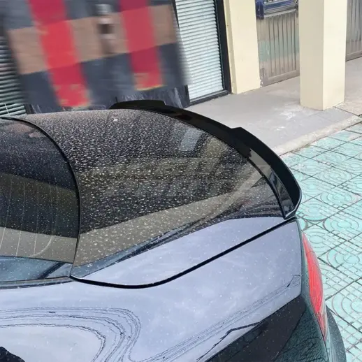 Rear Spoiler For Audi A8/A8 S Line/S8 D5 (Sedan) – Sport Look, Gloss Black