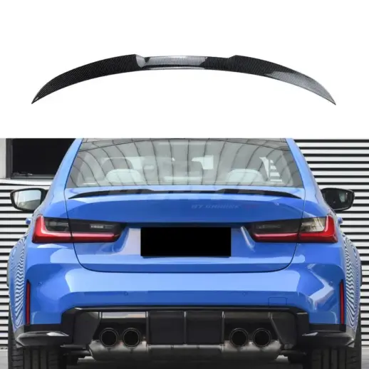 Rear Spoiler For BMW 3 Series G20 Standard & M Sport & M340d & M340i Only – M3 Look, Carbon Look
