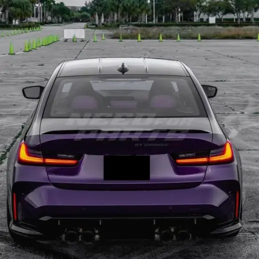 Rear Spoiler For BMW 3 Series G20 Standard & M Sport & M340d & M340i Only – M3 Look, Carbon Look