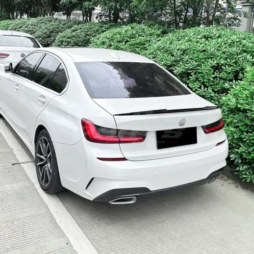 Rear Spoiler For BMW 3 Series G20 Standard & M Sport & M340d & M340i Only – M4 Look, Gloss Black