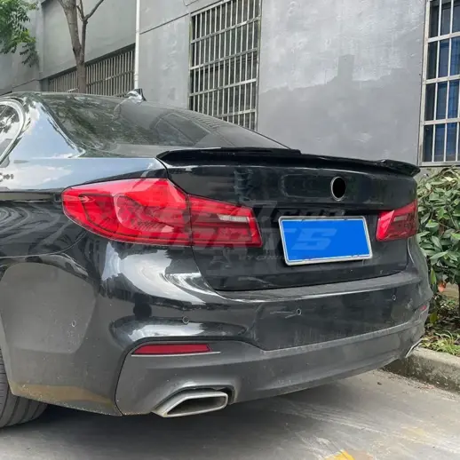 Rear Spoiler For BMW 5 Series G30 Standard & M Sport & M550i & M550d Only – M5 CS Look, Gloss Black