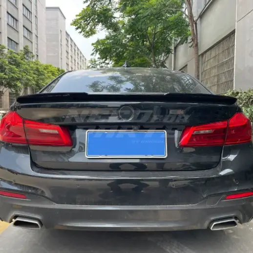 Rear Spoiler For BMW 5 Series G30 Standard & M Sport & M550i & M550d Only – M5 CS Look, Gloss Black