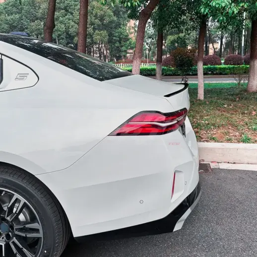 Rear Spoiler For BMW 5 Series G60 (2023-present) Standard & M Sport & i5 M60 Only – M Sport Look, Gloss Black