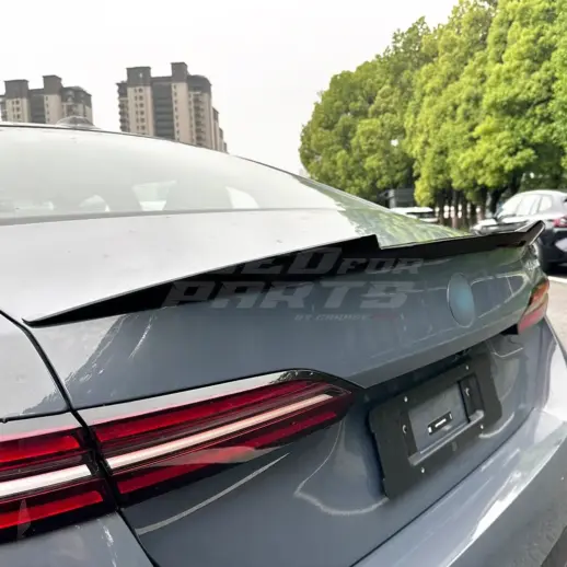 Rear Spoiler For BMW 5 Series G60 (2023-present) Standard & M Sport & i5 M60 Only – M4 Look, Gloss Black