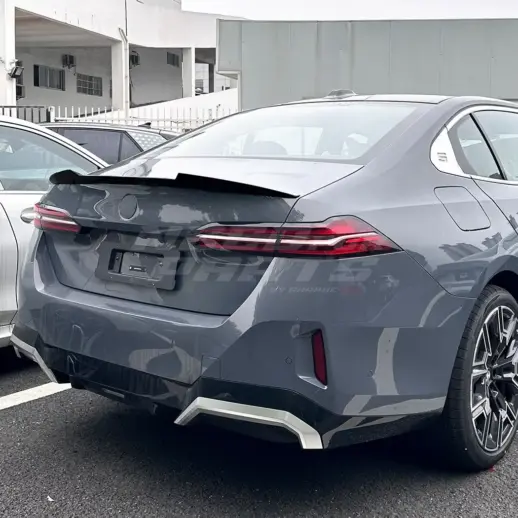 Rear Spoiler For BMW 5 Series G60 (2023-present) Standard & M Sport & i5 M60 Only – M4 Look, Gloss Black