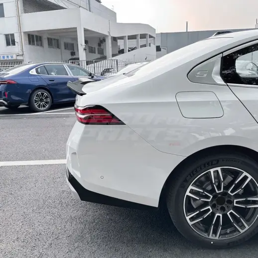Rear Spoiler For BMW 5 Series G60 (2023-present) Standard & M Sport & i5 M60 Only – Racing Look, Gloss Black