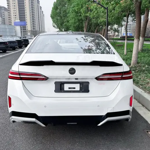 Rear Spoiler For BMW 5 Series G60 (2023-present) Standard & M Sport & i5 M60 Only – Racing Look, Gloss Black