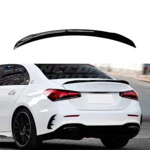 Rear Spoiler Voor Mercedes A Class V177 – A35 AMG Look, Hoogglans Zwart