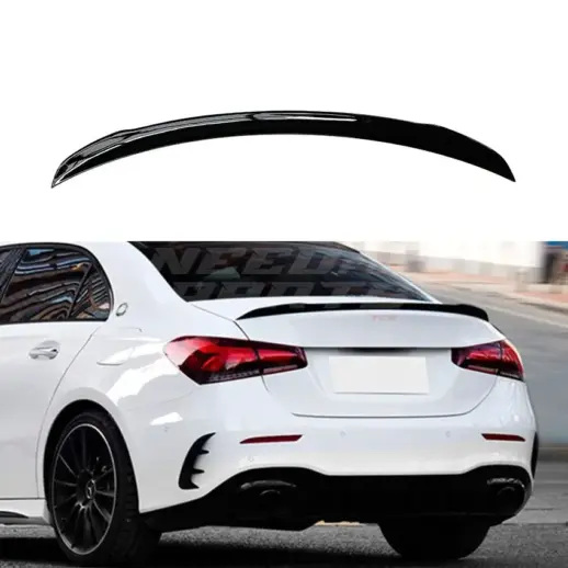 Rear Spoiler For Mercedes A Class V177 Standard & AMG Line & A35 AMG Only – A35 AMG Look, Gloss Black