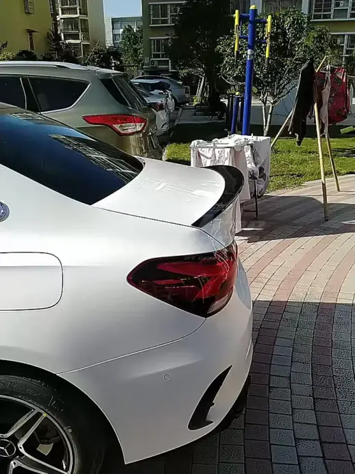 Rear Spoiler For Mercedes A Class V177 Standard & AMG Line & A35 AMG Only – AMG Look, Gloss Black