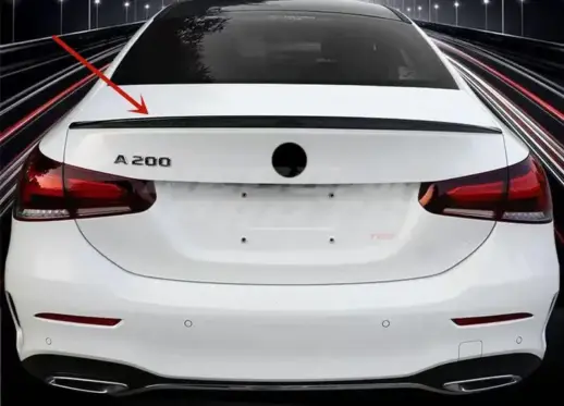 Rear Spoiler For Mercedes A Class V177 Standard & AMG Line & A35 AMG Only – AMG Look, Gloss Black
