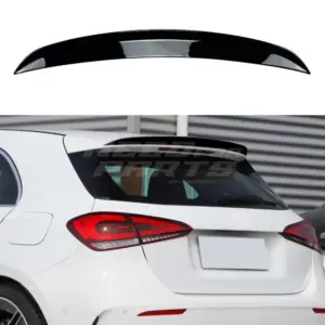 Rear Spoiler Voor Mercedes A Class W177 – AMG Look, Hoogglans Zwart