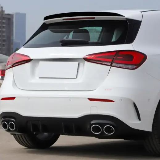 Rear Spoiler For Mercedes A Class W177 Standard & AMG Line & A45 AMG & A35 AMG Only – AMG Look, Gloss Black