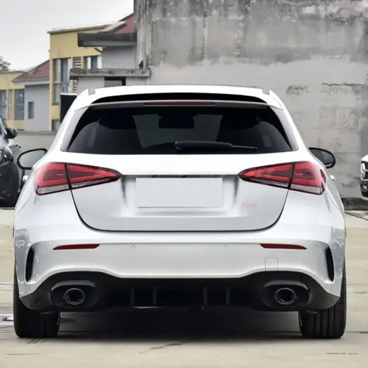 Rear Spoiler For Mercedes A Class W177 Standard & AMG Line & A45 AMG & A35 AMG Only – AMG Look, Gloss Black