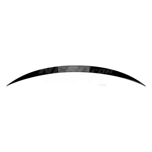 Rear Spoiler For Mercedes C Class W206 Standard & AMG Line & C43 AMG & C63 AMG Only – Racing Look, Gloss Black