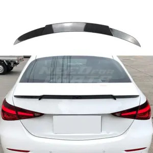Rear Spoiler Voor Mercedes C Class W206 – Sport Look, Carbon Look