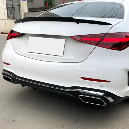 Rear Spoiler For Mercedes C Class W206 Standard & AMG Line & C43 AMG & C63 AMG Only – Sport Look, Carbon Look