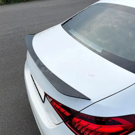Rear Spoiler For Mercedes C Class W206 Standard & AMG Line & C43 AMG & C63 AMG Only – Super Sport Look, Carbon Look