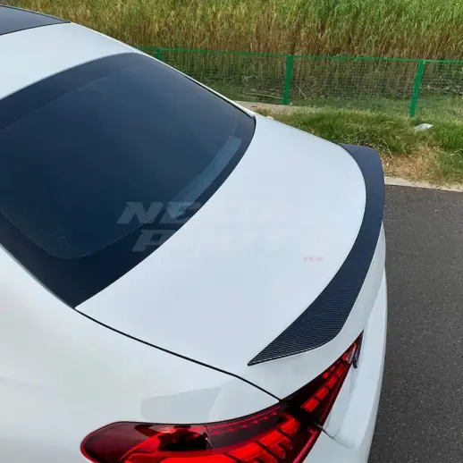 Rear Spoiler For Mercedes C Class W206 Standard & AMG Line & C43 AMG & C63 AMG Only – Super Sport Look, Carbon Look