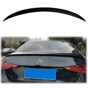 Rear Spoiler Voor Mercedes C Class W206 – Sport Look, Hoogglans Zwart