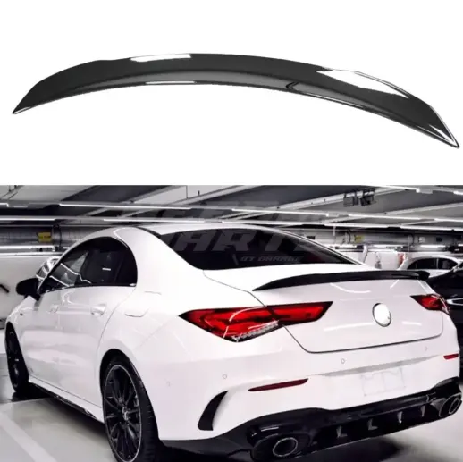 Rear Spoiler For Mercedes CLA Class C118 Standard & AMG Line & CLA35 AMG & CLA45 AMG Only – AMG Look, Carbon Look