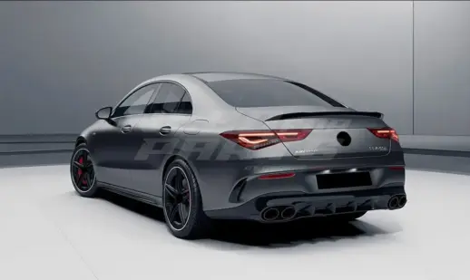 Rear Spoiler For Mercedes CLA Class C118 Standard & AMG Line & CLA35 AMG & CLA45 AMG Only – AMG Look, Carbon Look