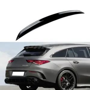 Roof Spoiler Voor Mercedes CLA X118 – AMG Look, Hoogglans Zwart