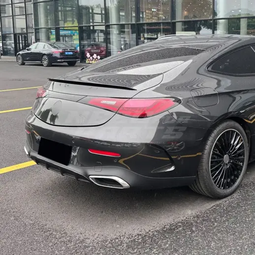 Rear Spoiler For Mercedes CLE Class C236 (2023-present) Standard & AMG Line & CLE53 AMG Only – AMG Look, Gloss Black