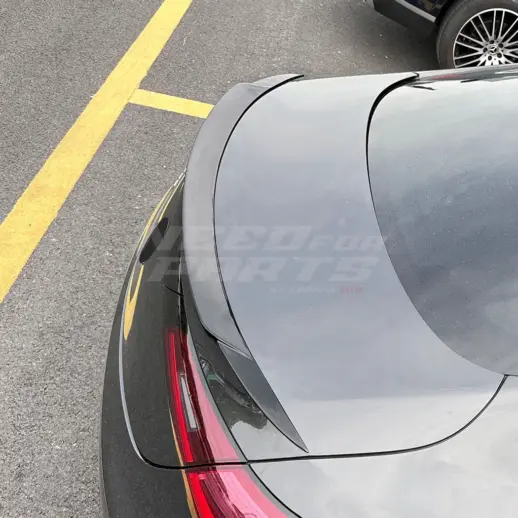 Rear Spoiler For Mercedes CLE Class C236 (2023-present) Standard & AMG Line & CLE53 AMG Only – Racing Look, Gloss Black