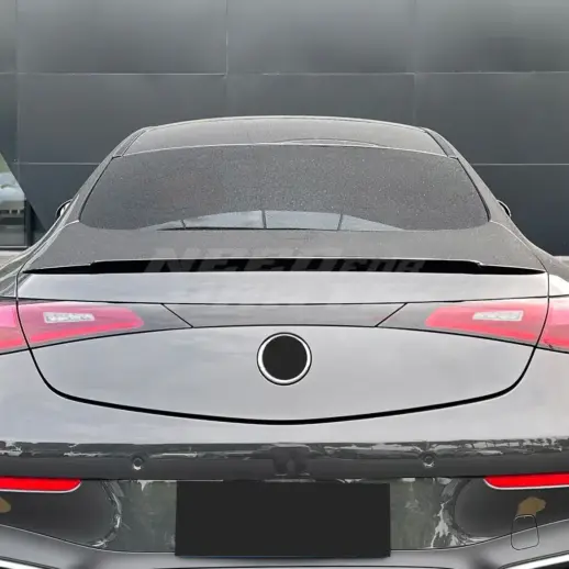 Rear Spoiler For Mercedes CLE Class C236 (2023-present) Standard & AMG Line & CLE53 AMG Only – Racing Look, Gloss Black