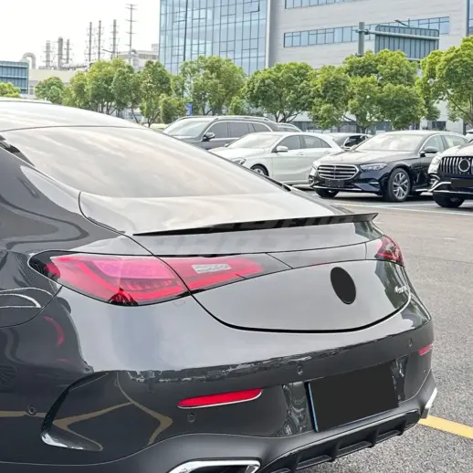 Rear Spoiler For Mercedes CLE Class C236 (2023-present) Standard & AMG Line & CLE53 AMG Only – Racing Look, Gloss Black