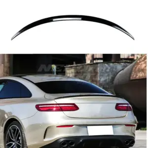Rear Spoiler Voor Mercedes E Class C238 – AMG Look, Hoogglans Zwart
