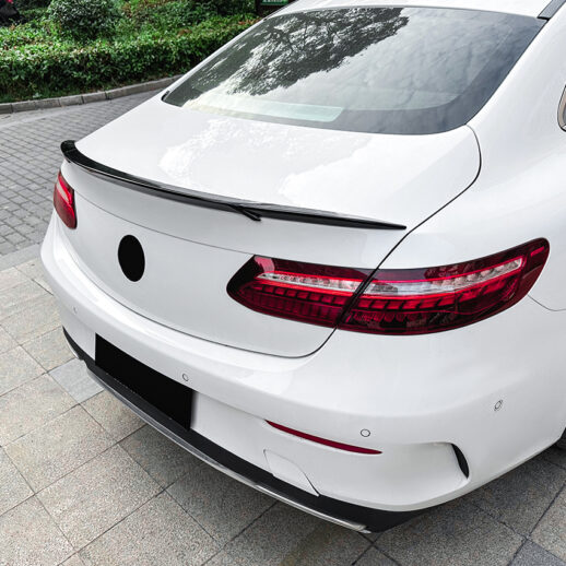 Rear Spoiler For Mercedes E Class C238 Standard & AMG Line & E53 AMG Only – Racing Look, Gloss Black