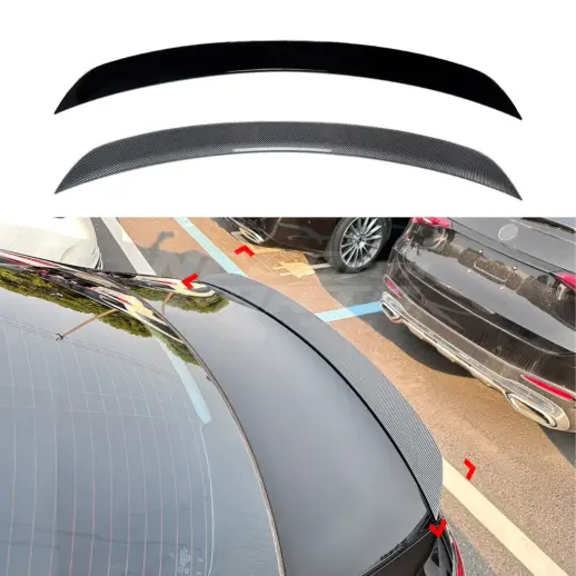 Rear Spoiler For Mercedes E Class S214/W214 AMG Line Only – AMG Look, Gloss Black