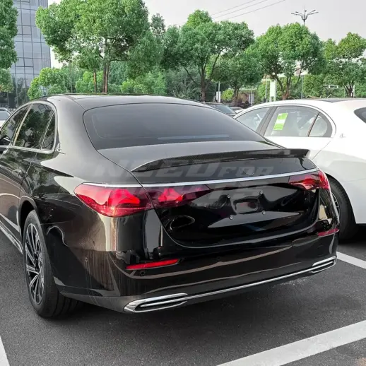 Rear Spoiler For Mercedes E Class S214/W214 AMG Line Only – AMG Look, Gloss Black