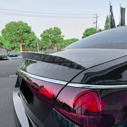 Rear Spoiler For Mercedes E Class S214/W214 AMG Line Only – AMG Look, Gloss Black