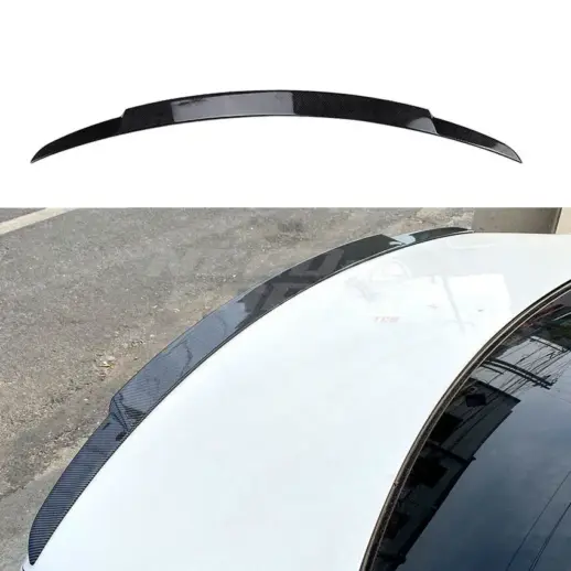 Rear Spoiler For Mercedes E Class W213 Standard & AMG Line & E43 AMG & E53 AMG & E63 AMG Only – Racing Look, Carbon Look