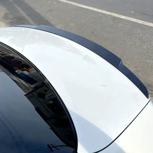 Rear Spoiler For Mercedes E Class W213 Standard & AMG Line & E43 AMG & E53 AMG & E63 AMG Only – Racing Look, Carbon Look