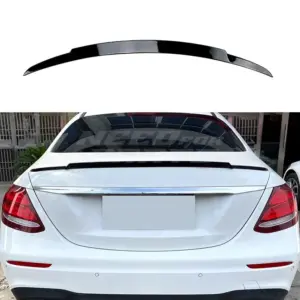 Rear Spoiler Voor Mercedes E Class W213 – Racing Look, Hoogglans Zwart