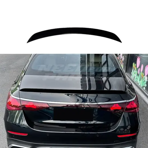Rear Spoiler For Mercedes E Class W214 Standard & AMG Line & E53 AMG Only – E53 AMG Look, Gloss Black