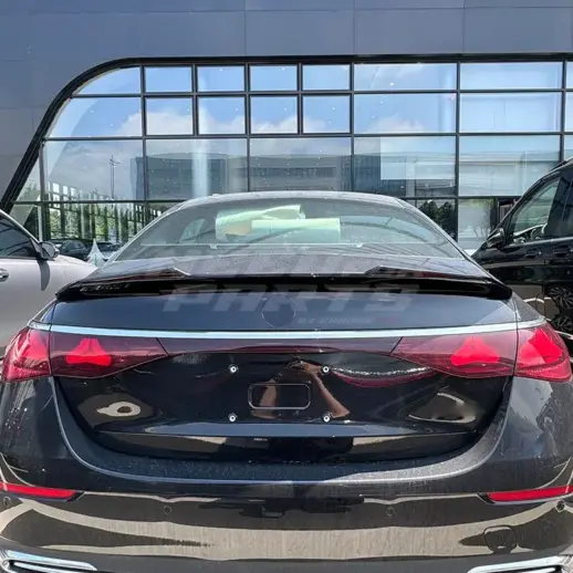 Rear Spoiler For Mercedes E Class W214 Standard & AMG Line & E53 AMG Only – Racing Look, Gloss Black