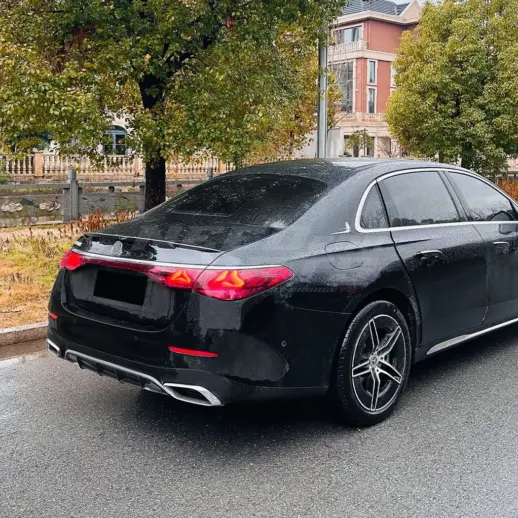 Rear Spoiler For Mercedes E Class W214 Standard & AMG Line & E53 AMG Only – Sport Look, Carbon Look