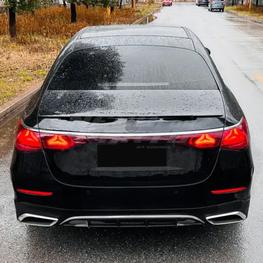 Rear Spoiler For Mercedes E Class W214 Standard & AMG Line & E53 AMG Only – Sport Look, Carbon Look