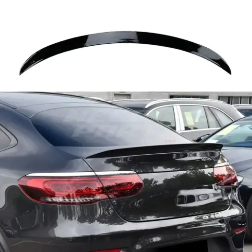 Rear Spoiler For Mercedes GLC Class C253 Standard & AMG Line & GLC43 AMG & GLC63 AMG Only – GLC63 S AMG Look, Gloss Black