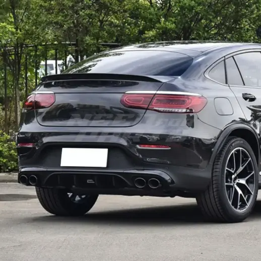 Rear Spoiler For Mercedes GLC Class C253 Standard & AMG Line & GLC43 AMG & GLC63 AMG Only – GLC63 S AMG Look, Gloss Black