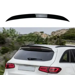 Rear Spoiler Voor Mercedes GLC X253 – GLC63 S AMG Look, Hoogglans Zwart