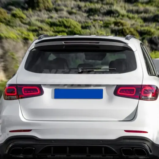 Rear Spoiler For Mercedes GLC Class X253 Standard & AMG Line & GLC43 AMG & GLC63 AMG Only – GLC63 S AMG Look, Gloss Black