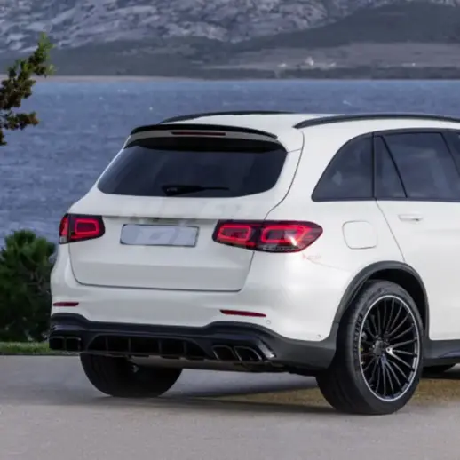 Rear Spoiler For Mercedes GLC Class X253 Standard & AMG Line & GLC43 AMG & GLC63 AMG Only – GLC63 S AMG Look, Gloss Black